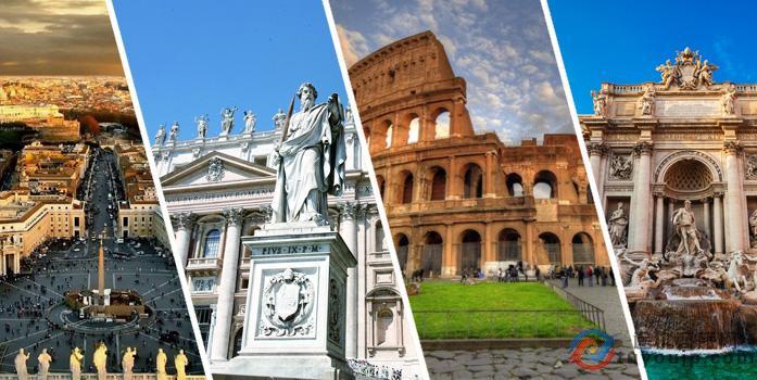 特价机票,广州飞罗马,经济舱往返低至1380元!