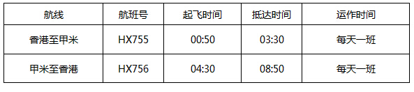 11月13日起,香港航空开通直航泰国甲米航线!